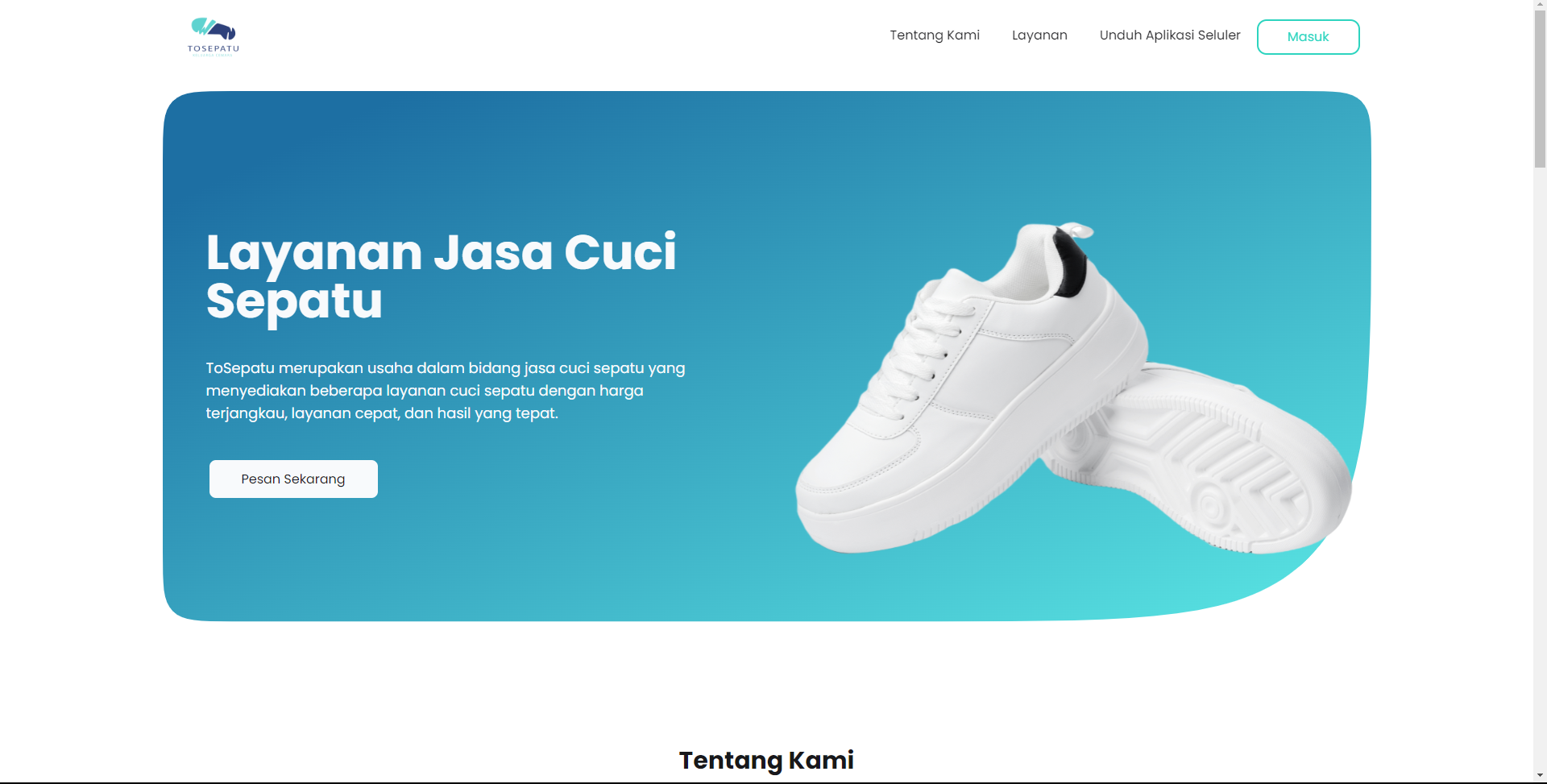 Shoe Cleaning Service Order Management Information System